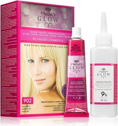 Glow Haarfarbe NR902 Beige Blond (Beige Blond)