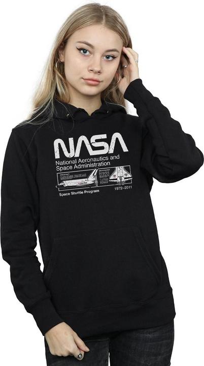 Image du produit Nasa Sweat à capuche navette spatiale Femmes/Ladies (L)