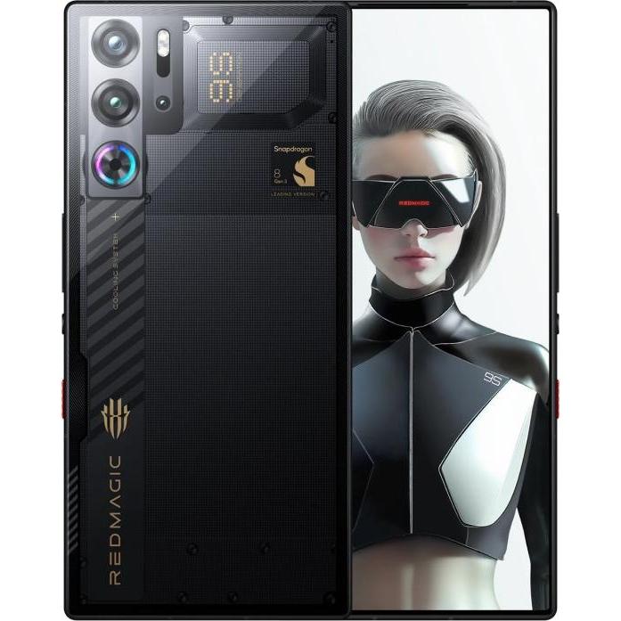 Nubia RedMagic 9S Pro (512 GB, Schwarz, 6.81", Dual SIM, 50 Mpx, 5G), Smartphone, Schwarz