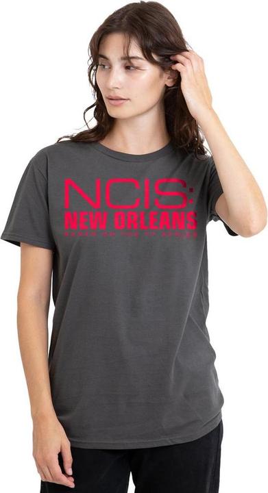 Actual product image NCIS: New Orleans Unisex Adult Logo T-Shirt (L)