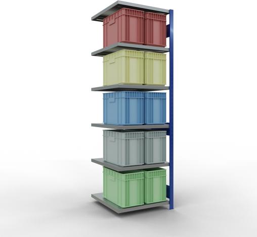 Immagine prodotto Schulte Lagertechnik MULTIplus250 sistema di alloggiamento aggiuntivo senza bulloni con bulloni di lunghezza