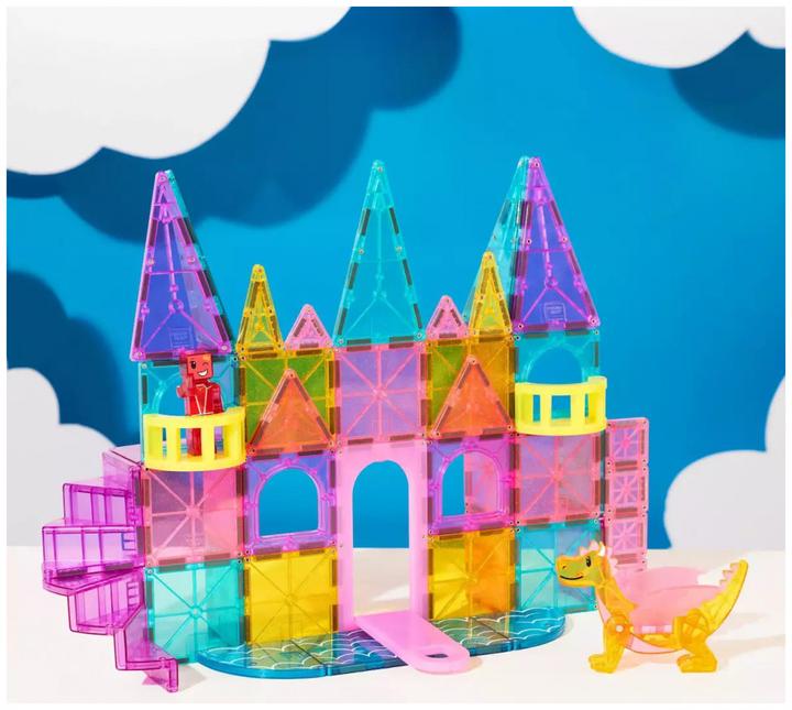 Actual product image Magna-Tiles Deluxe Castle