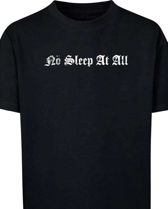 Actual product image Merchcode Kids Motorhead - No Sleep Text Basic T-Shirt - 160215 (146, 152)