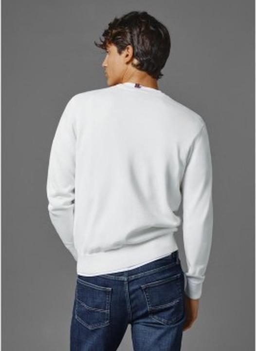 Produktbild Pepe Jeans Racing Intarsia Logo Strickpullover mit Rundhalsausschnitt (S)