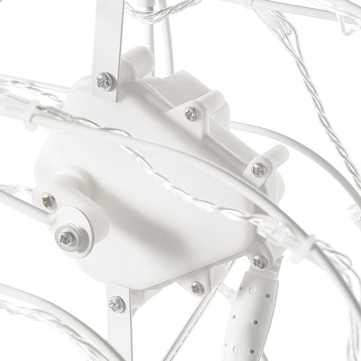 Produktbild Beliani Outdoor Weihnachtsbeleuchtung LED weiss Rentier 76 cm 3er Set MIKKELI