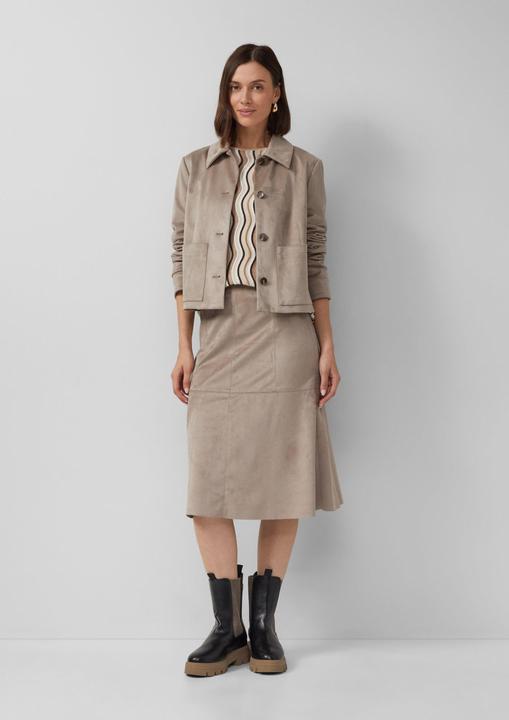 Image du produit s.Oliver Strickpullover Leichter Feinstrick-Pullover im Relaxed Fit mit Wellenstrukturmuster (38)