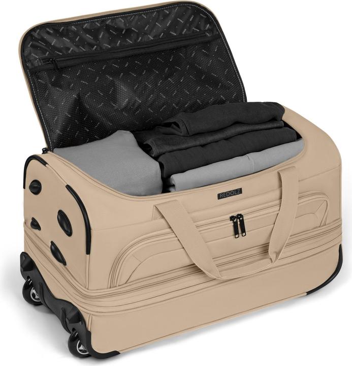 Produktbild Redolz Duffle Essentials 2 Rollen Reisetasche 55 cm mit Dehnfalte (41 l)