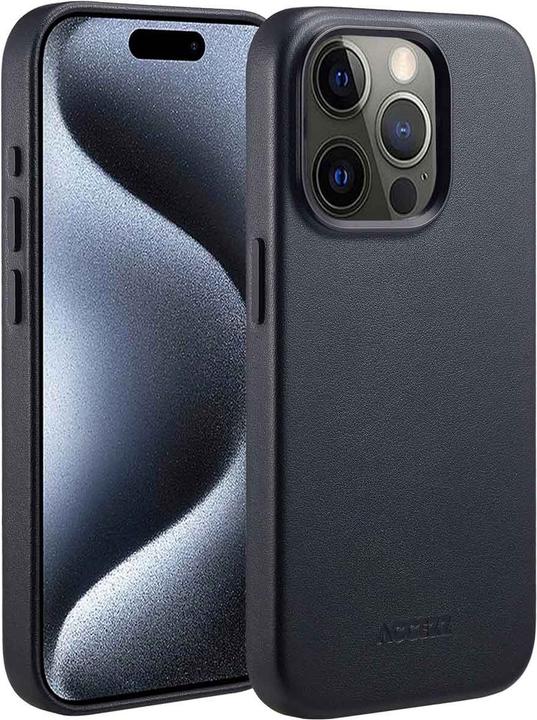 Actual product image Accezz MagSafe Leather Case (Apple iPhone 15 Pro)