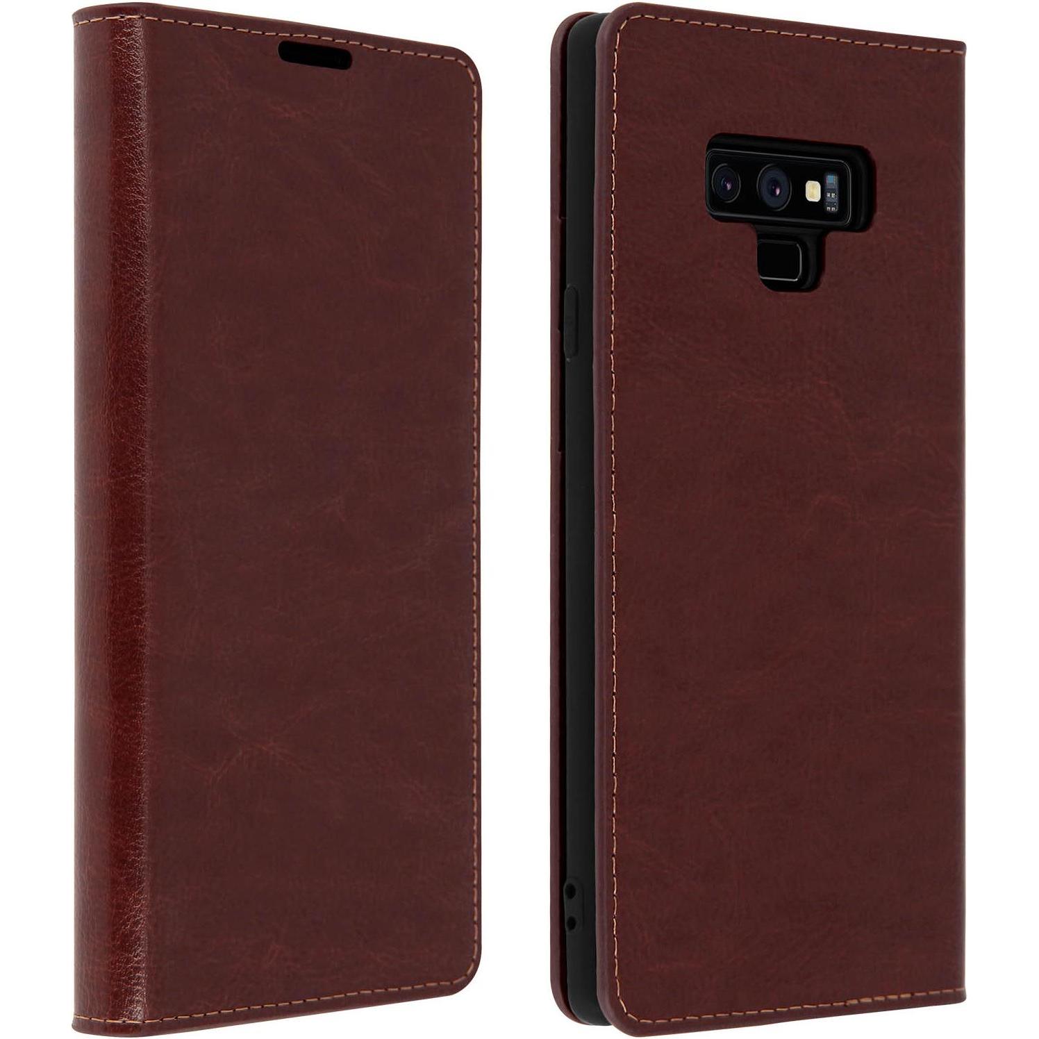Avizar First Series (Samsung Galaxy Note 9), Smartphone Hülle, Braun