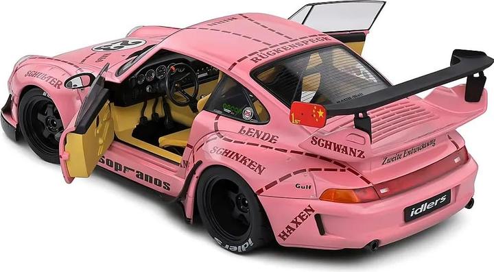 Actual product image Solido 1:18 RWB Bodykit Pink Pig 2020 pink