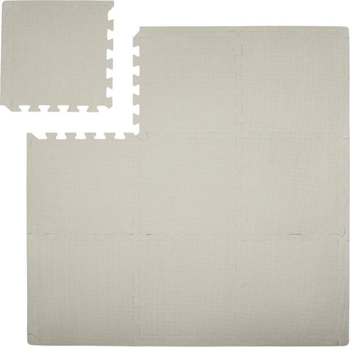 That's mine Schaumstoff-Spielmatte quadratisch - Hellgrau (100 x 100 cm)
