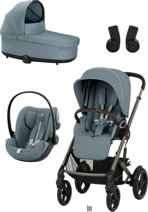 Cybex Talos S Lux Kinderwagen inkl. Babywanne und Cloud G - Kollektion 2026 /4in1 Set