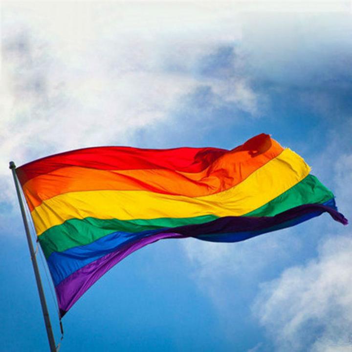 Actual product image JTI Pride flag / rainbow flag (150 x 90 cm)