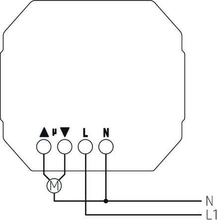 Actual product image Theben PJ 1 RF KNX 2/4-gang radio push-button (Switch actuator)