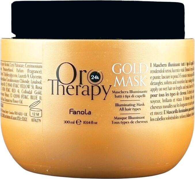 Image du produit Fanola Oro Therapy 24K Gold Mask - Masque nourrissant et adoucissant pour les cheveux - 300ml (300 ml)