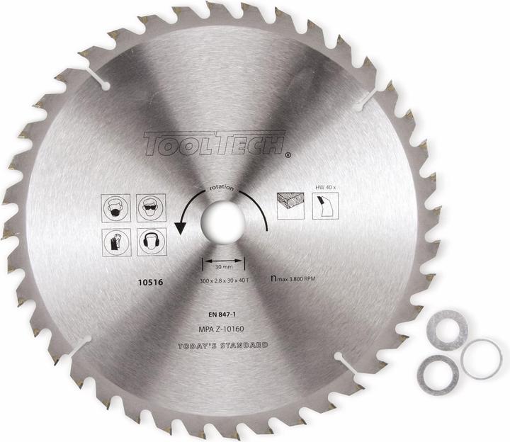 Actual product image Masterproof Carbide circular saw blade, 160 mm
