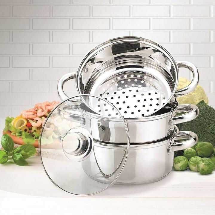 Actual product image Maestro MR-2900-20 Steaming pot (20 cm, Frying pan, Pot, Stainless steel)