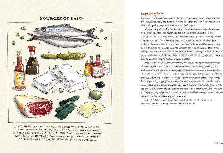 Produktbild Salt, Fat, Acid, Heat (Englisch, Samin Nosrat, Wendy MacNaughton, 2017)