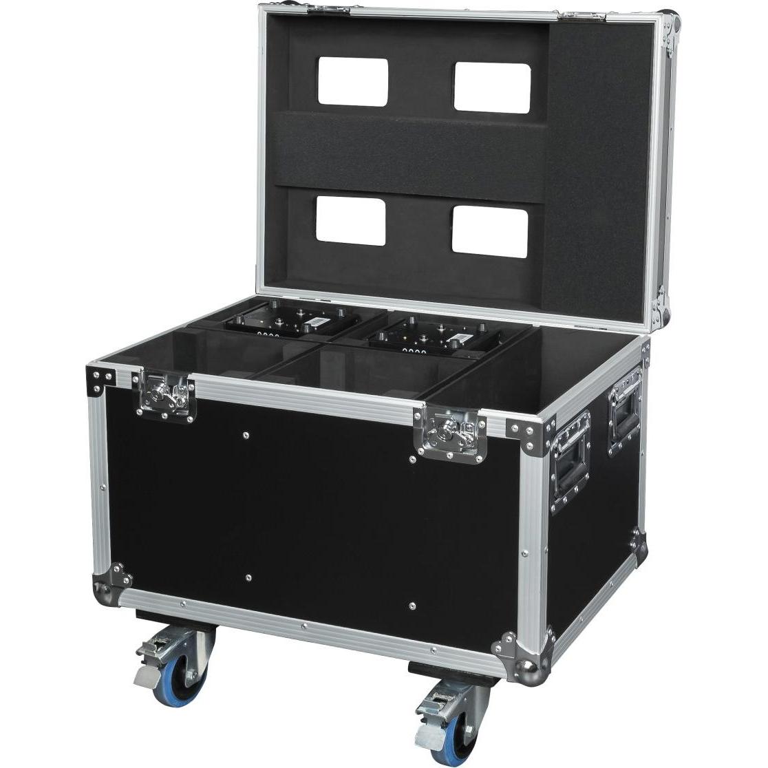 Showtec Case for 4 x Shark Spot / Wash / Zoom / Combi (Zubehör), Audio Racks + Cases