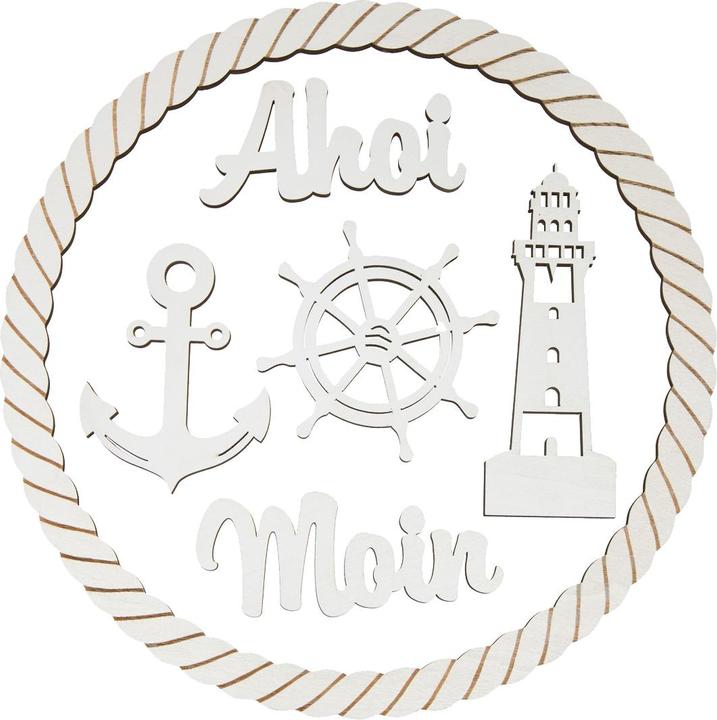 Halbach Holzring-Set "Maritim", 6-tlg., Ø 26,5 cm