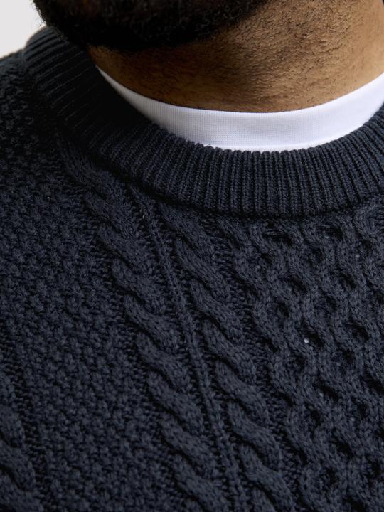 Produktbild Jack & Jones Plus Size Strickpullover Strickpullover (4XL)