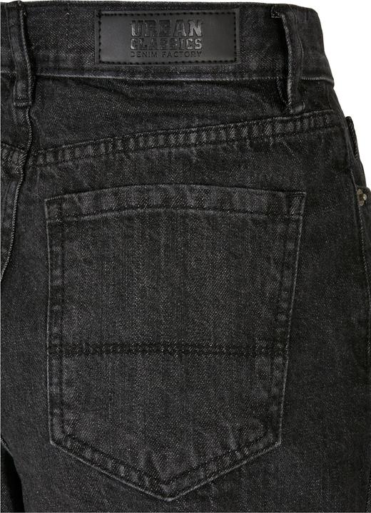 Produktbild Urban Classics Ladies High Waist Wide Leg Cropped Denim Pants (27)