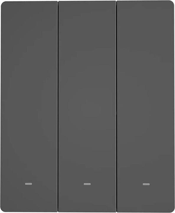 Image du produit Sonoff Smart 3-Channel Wi-Fi Wall Switch Black (M5-3C-80)