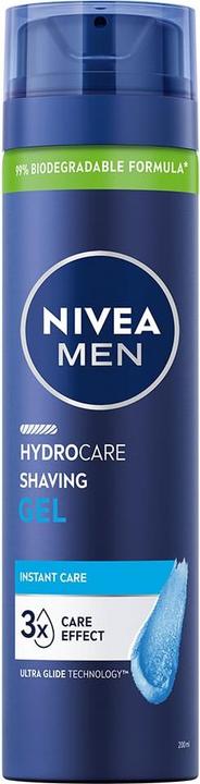 NIVEA - Protect & Care Shaving Gel - 200 ml (200 ml, Shaving gel)
