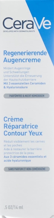 Image du produit CeraVe Crème Réparatrice Contour Yeux (Crème, 14 ml, Jour + nuit)