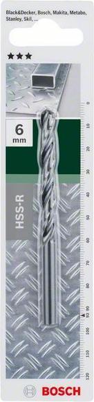 Produktbild Bosch Zubehör Metallbohrer HSS-R, DIN 338 D= 1,0 mm L= 34 mm (1 mm)