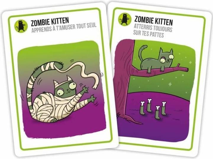 Immagine prodotto Exploding Kittens Zombie Kittens (Francese, 2 - 5 Giocatori)