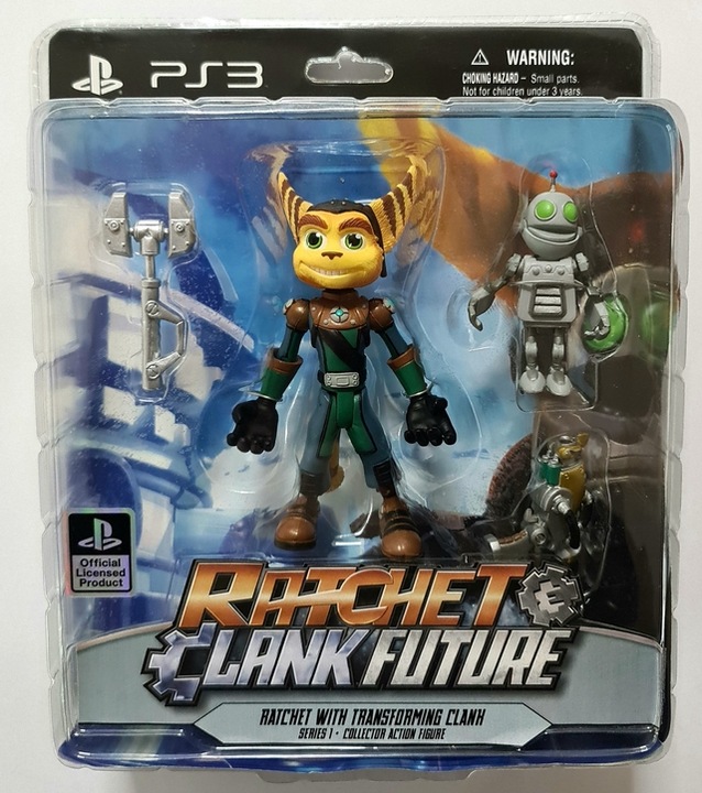 Image du produit DC Direct Ratchet & Clan Future Series 1 Figurines Ratchet with Transforming Clank