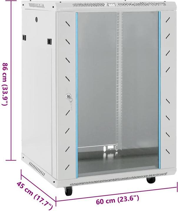 Produktbild vidaXL Dulce (15 HE, 19 Zoll Rack)
