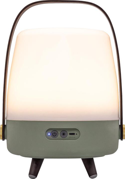 Actual product image Kooduu Speaker lamp lite up JBL mini petroleum