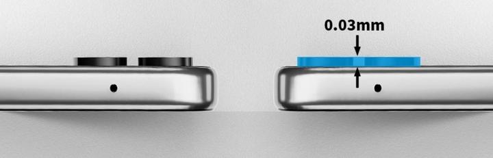 Actual product image Screenguard Camera Protector Samsung Galaxy Z Flip4 Camera Protective Glass (1 pcs., Samsung Galaxy Z Flip4)