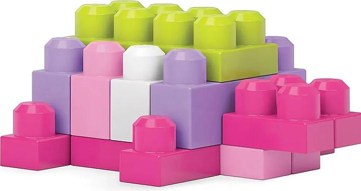 Produktbild Mega Bloks Bausteinebeutel pink (80 Teile)