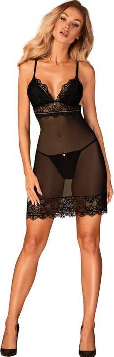 Produktbild Obsessive Renelia Chemise & Thong S/M (M, S)