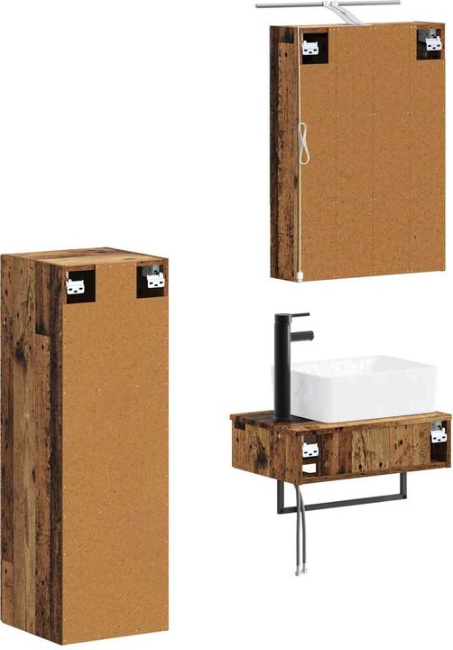Produktbild vidaXL Badezimmerschrank-Set