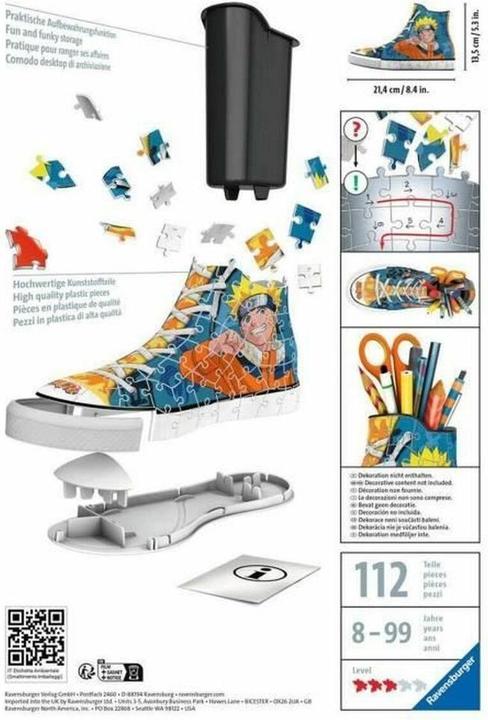 Produktbild Ravensburger Sneaker Naruto (108 Teile)