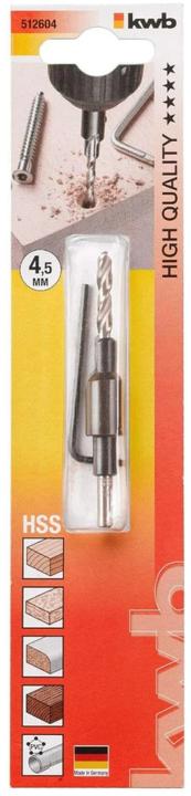 Actual product image kwb Hss wood drill 4,5 Mm (4.5 mm)