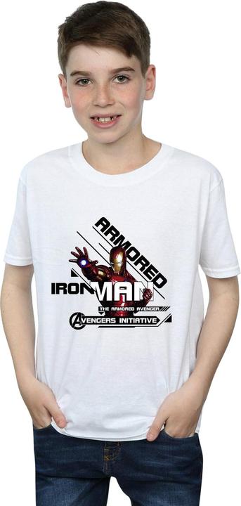 Produktbild Avengers Iron Man Armoured Avenger TShirt Jungen (128)