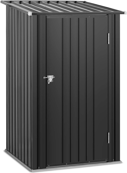 Actual product image Uniprodo Geräteschuppen Gartenschrank Gartenschuppen verzinkter Stahl verschliessbar