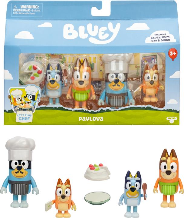 Actual product image Bluey S13 LPC Figures Pavlova