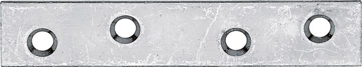 Immagine prodotto GAH Connettore piatto Lunghezza 60 mm Larghezza 14 mm Spessore 1,75 mm Acciaio zincato sendzimir Numero (Connettori piatti, 1 pz.)