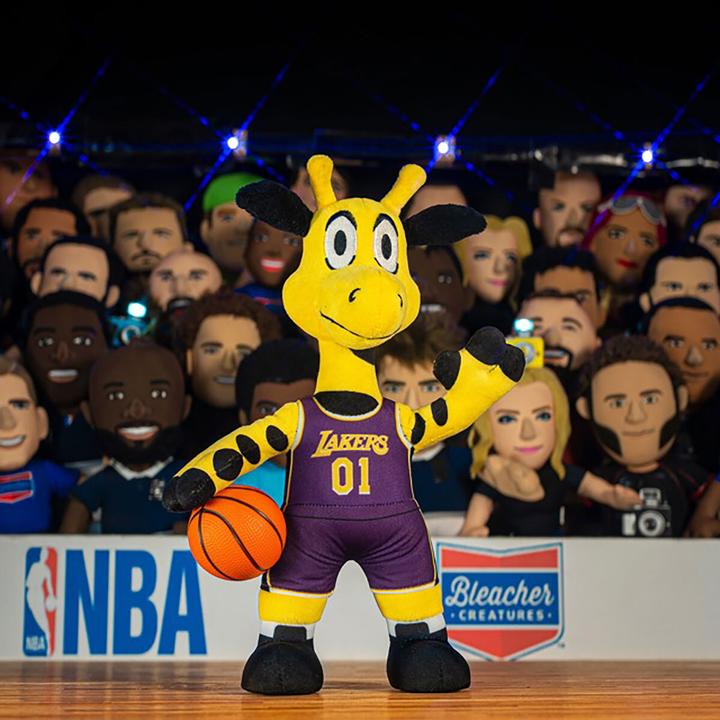 Produktbild Bleacher Creatures Los Angeles Lakers Giraffe Plüschtier (25 cm)