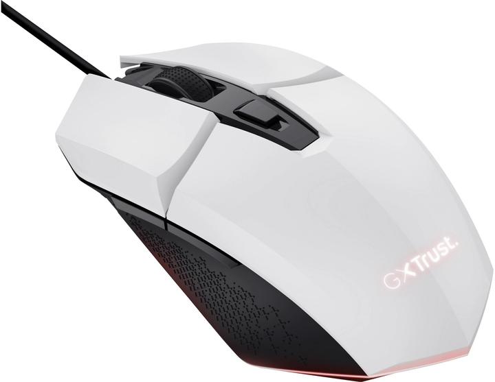 Actual product image Trust Gxt109w Felox Gaming Mouse White (Cable)