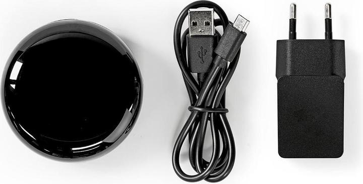 Immagine prodotto Nedis Telecomando universale intelligente WLAN WIFIRC10CBK (Telecomando universale, Infrarossi, WiFi)