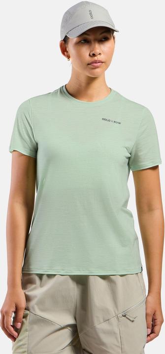 Actual product image Odlo Women's X Pow Merino Tencel T-Shirt Crew Neck S/S (XL)
