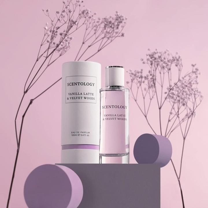 Produktbild Scentology Vanilla Latte and Velvet Woods Parfüm für Frauen Eau De Parfum 100ml (Eau de Parfum, 100 ml)