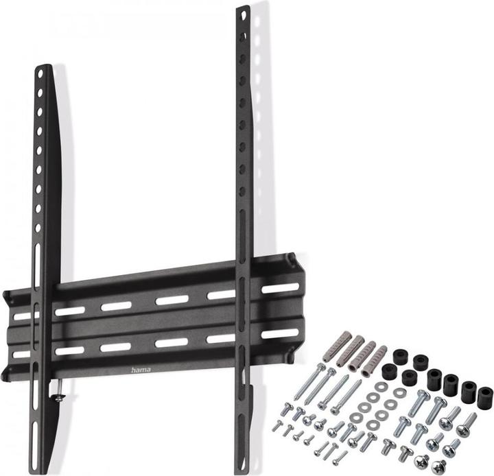 Produktbild Hama TV-Wandhalterung, starr, 165 cm (65") bis 35 kg, Wandabstand 2,3 cm (Wand, 65", 35 kg)